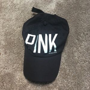 PINK VS black baseball cap hat